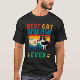 Vintage Melhor Gato Sogro Já Existiu Camiseta Dive