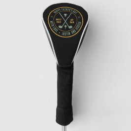Vintage Melhor Pai Por Nome Personalizado Par Logo
