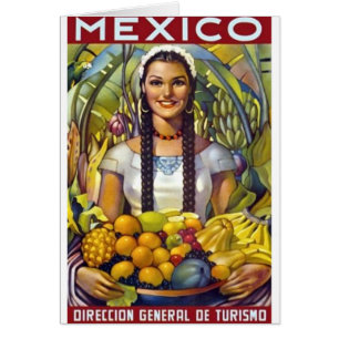 Vintage, México, Viagem de Turismo Anúncio