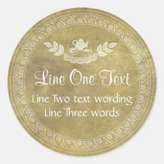 Vintage Modelo Personalizado com o adesivo de pres