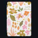 Vintage Modern Botanical Primavera Floral Personal<br><div class="desc">Capa de ipad Personalizada Personalizada de Primavera Floral Moderna de Vintage</div>