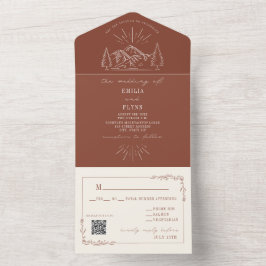 Vintage Mountain Rustic Terracotta