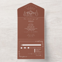 Vintage Mountain Rustic Terracotta