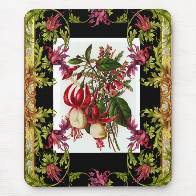 Vintage Mousepad Floral (Frente)