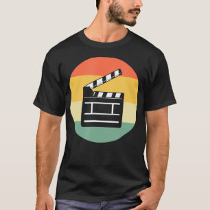 Vintage Movie Camisetas Para Mulheres Cineasta Fil