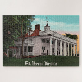 Vintage Mt. Vernon Large Quebra-cabeça