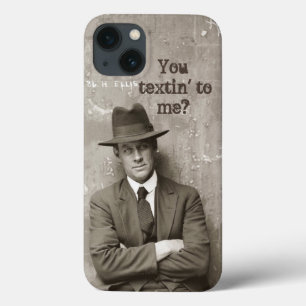 Vintage mugshot máfia gangster engraçado