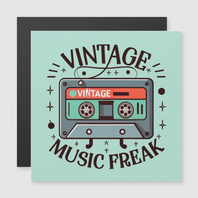 Vintage Music Freak (Frente/Verso)