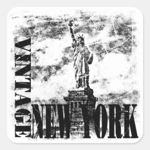 Vintage New York #2 - etiquetas