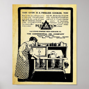 Vintage Novo Impressão de Armazenamento de Perfeiç