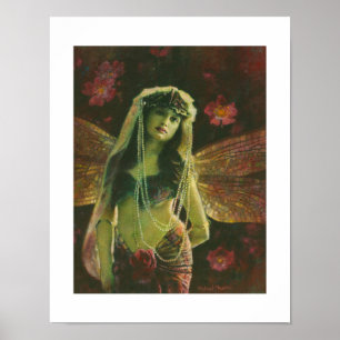 Vintage Nymph Fine Art Impressão
