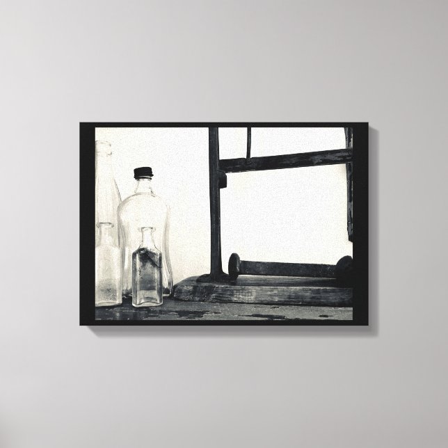 Vintage Objects Industrial Canvas Wall Art (Frente)