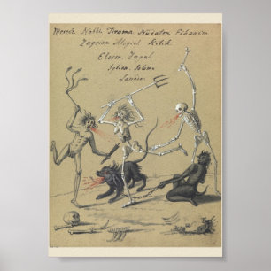 Vintage Occult Poster