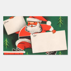 Vintage Papai Noel para/desde etiquetas