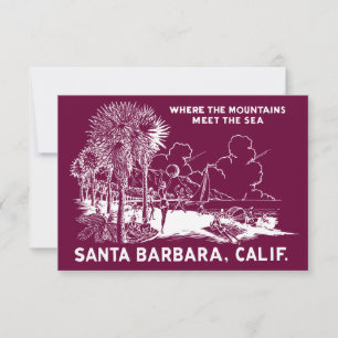 Vintage Papais noeis Barabara California