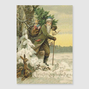 Vintage Papais noeis Natal Feriado Vitoriano