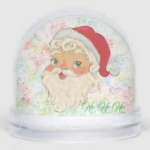 Vintage Papais noeis Snow Globe