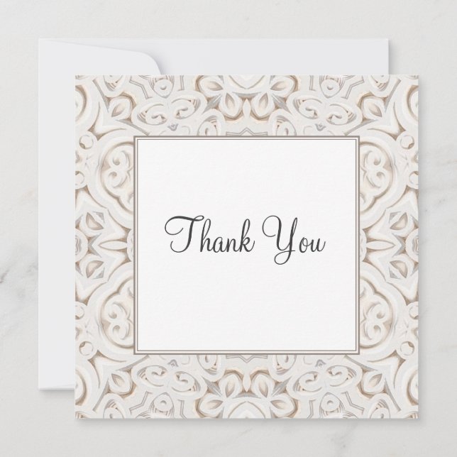 Vintage paper lace wedding  (Verso)