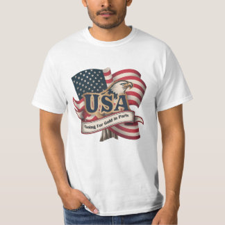 Vintage Paris Summer Olimpiadas T-shirt