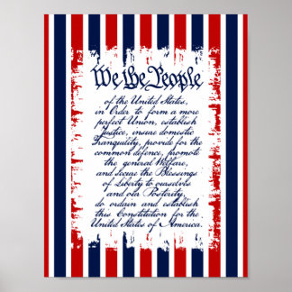 Vintage Patriotic Poster - Nós As Pessoas