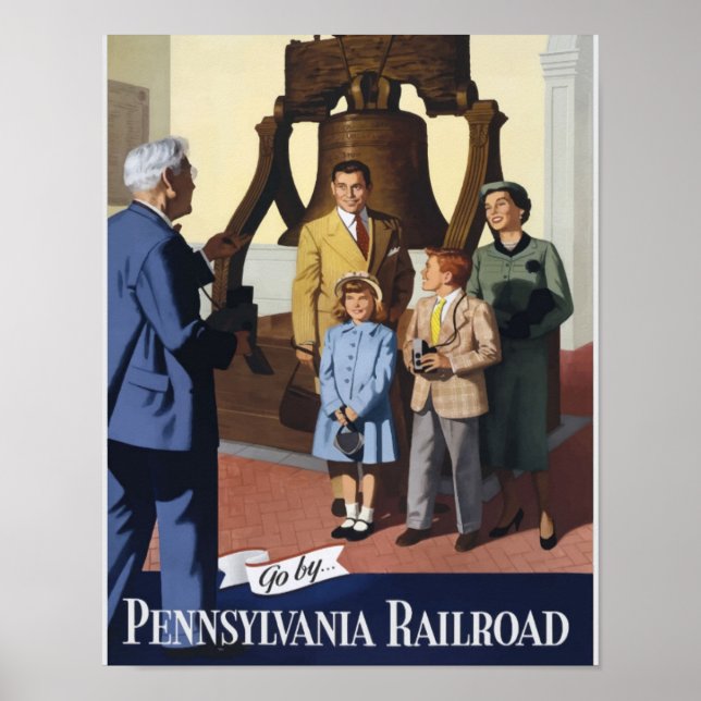 Vintage Pensilvânia Poster (Frente)