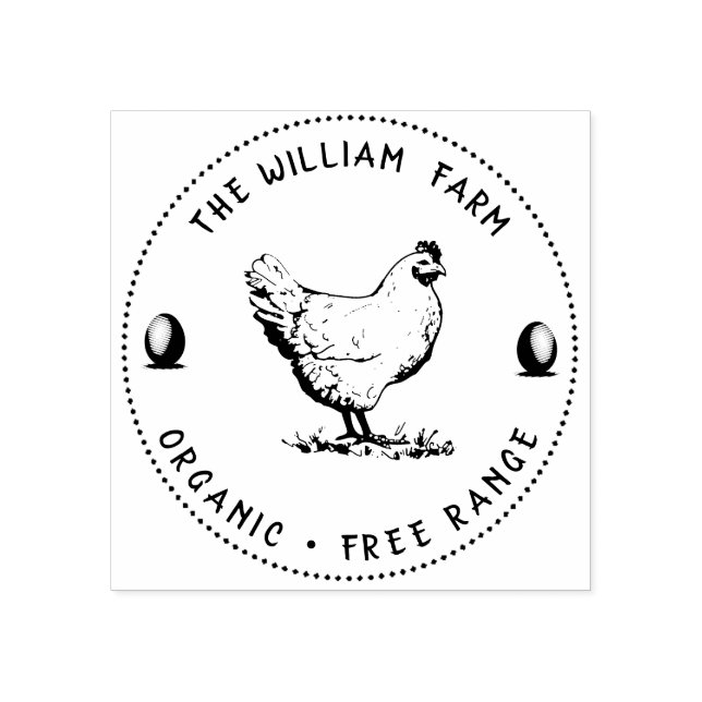 Vintage Personalizada ⎢ Carimbo de Ovo (Impressão)