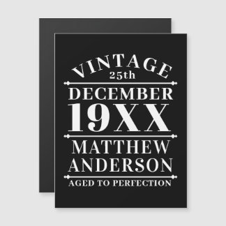 Vintage personalizada envelhecida em perfeição