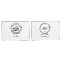 Vintage Personalizado Rei e Rainhas Crowns