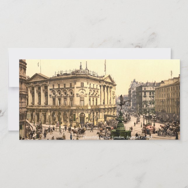 Vintage Piccadilly Circus London (Frente)