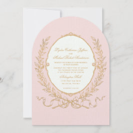 Vintage Pink Paris Glam Convite