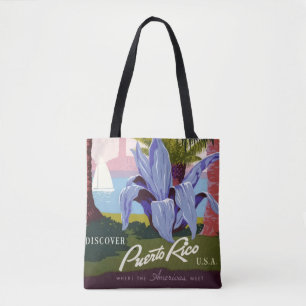 Vintage Porto Rico Tote Bag