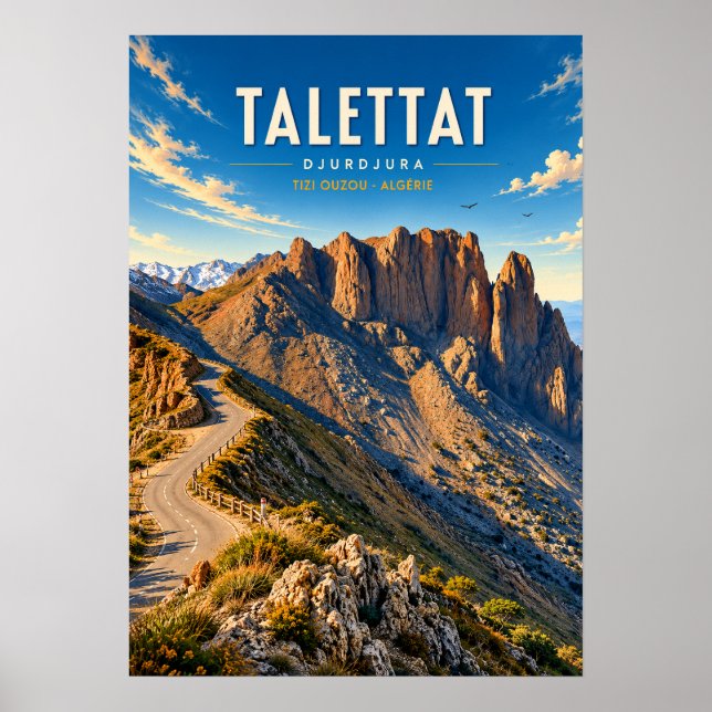 Vintage poster Talettat - Algérie (Frente)