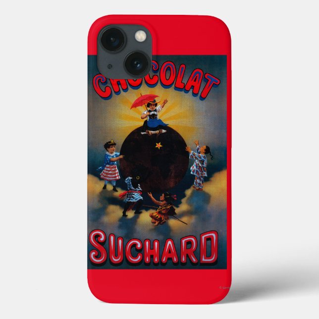 Vintage PosterEurope de Chocolat Suchard (Verso)
