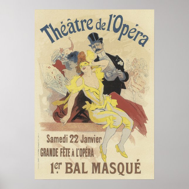 Vintage Posters Franceses - l'Opera (Frente)