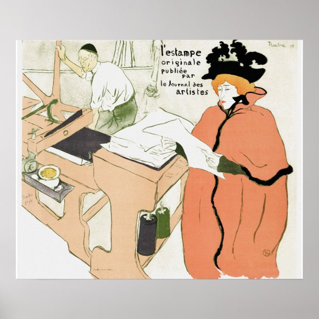 Vintage Publishing Ad Poster (Frente)