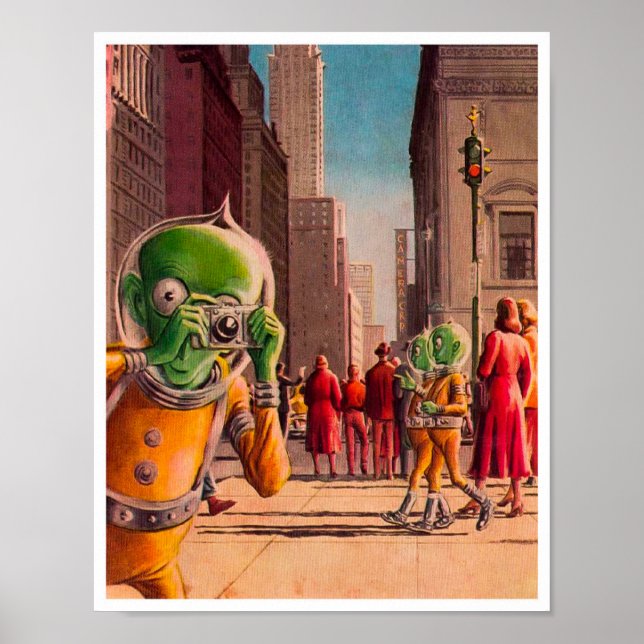 Vintage Pulp Ficp Impressão (Frente)