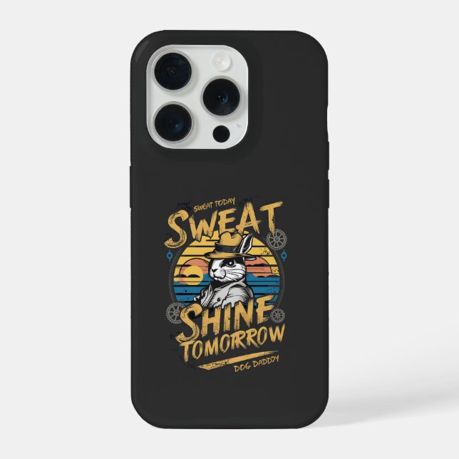 Vintage Rabbit Workout Motivation Art (Verso)
