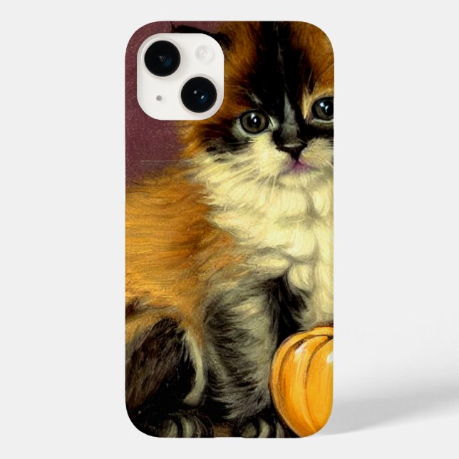 Vintage Ragdoll Halloween Cat (Verso)
