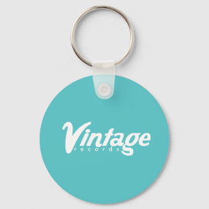 Vintage Records Chaveiro