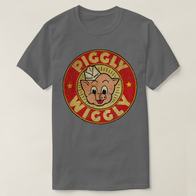 Vintage Red Piggly Wiggly Tank Top (Frente do Design)