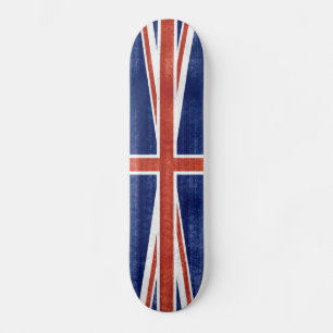 Vintage Reino Unido Flag - Skateboard