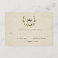Vintage | Resposta de Casamento do Tema do Vinho