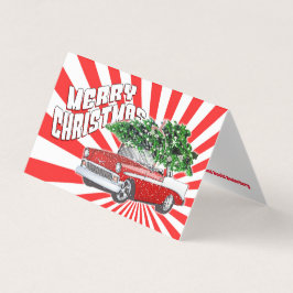 Vintage Retro Clássico de Natal Personalizável