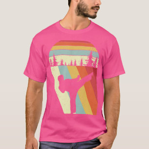 Vintage Retro Karate Camisa Artes Marciais