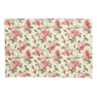 Vintage Rosa vermelha Floral