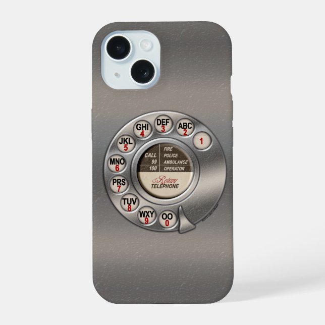 Vintage Rotary Phone (Verso)