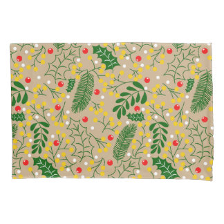 Vintage Rustic Greenery Holly Berry Natal