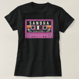 Vintage Sandra Name T-Shirt