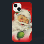 Vintage Santa Claus Natal<br><div class="desc">Ilustração vitoriana original de Natal Claus vitoriano sobre fundo vermelho escuro.</div>