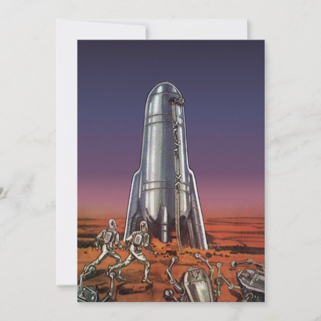 Vintage Science Fiction, Astronautas Beetle Aliens (Frente)